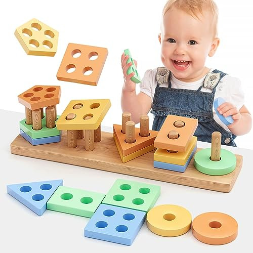 Juguetes Montessori Niñas De 1 Año O Más, Regalos Be...