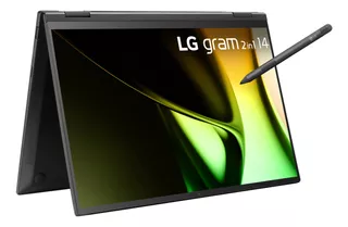 Laptop LG Gram 14 Pulgadas 2 En 1 Multi-touch Negra