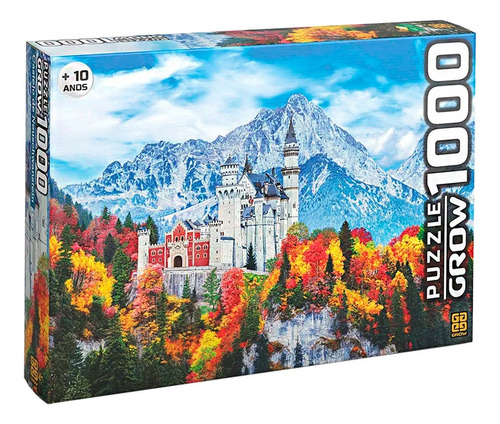 Imagem 1 de 3 de Quebra-cabeça Grow Castelo de Neuschwanstein 3734 de 1008 peças
