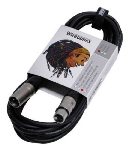 Cabo De Microfone Pro Balanceado 0,70 Cm Xlr/xlr Wireconex