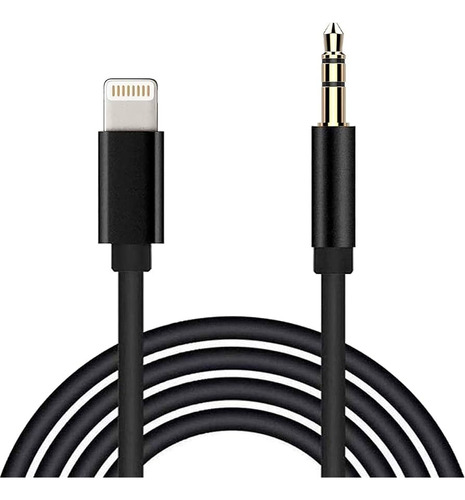 Cable De Audio iPhone Lightning A Auxiliar Jack 3.5mm Plug