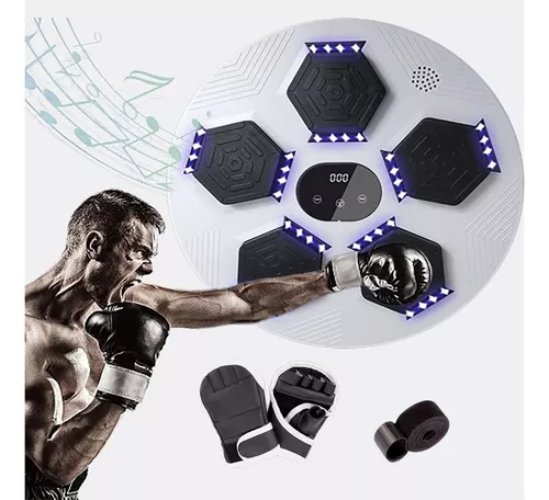 Máquina de Boxeo Musical Máquina de Boxeo Inteligente con Soporte, Sensor  Bluetooth y aplicación Fitness Boxing - Guantes de Boxeo incluidos - Ideal  para Entrenamiento, Alivio del estrés y Fitness : 