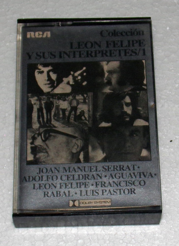 Leon Felipe Y Sus Interpretes 1 Cassette Argentino / Kktus