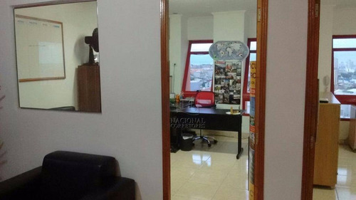 Sala Comercial À Venda, Vila Alto De Santo André, Santo André. - Sa0348