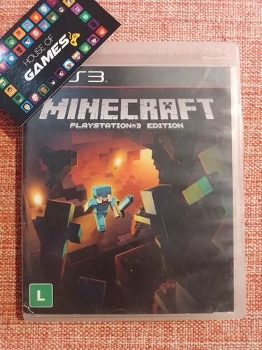 Jogo Minecraft Ps3 Midia Fisica