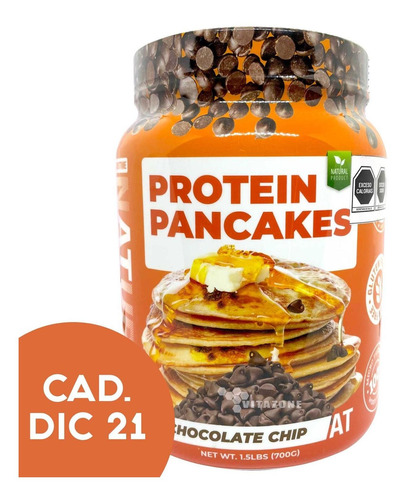 Protein Pancake Mix Chocolate Chip 700 G About Time