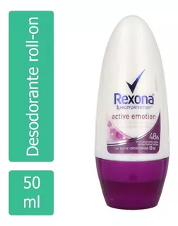 Antitranspirante Rexona Active Emotion Woman Roll-on Con 50