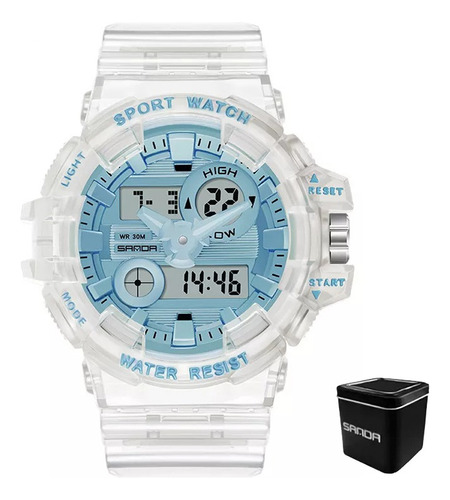 Reloj Sanda 3100 Impermeable Y Luminoso Para Hombre