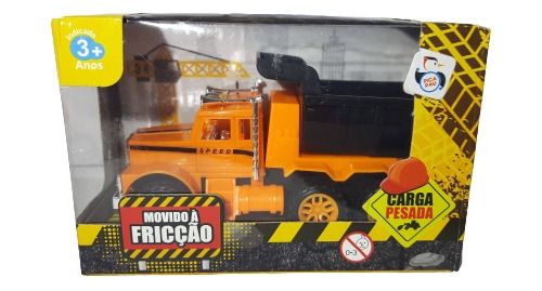 Miniatura Caminhão Brinquedo Caçamba Fricção