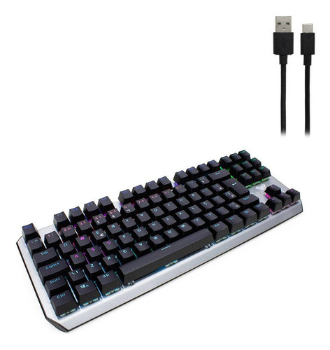 Teclado Usb Gamer Mecânico Compacto Wind Aula F2067