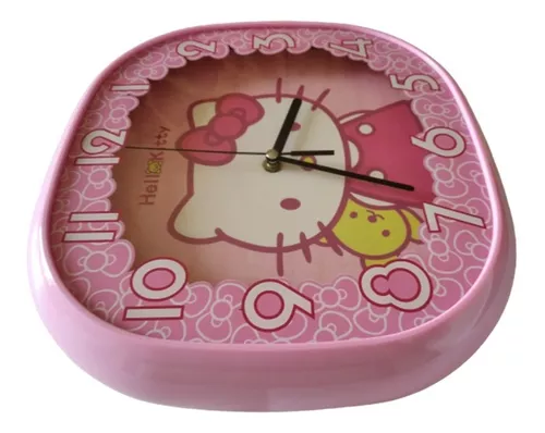 Reloj infantil de pared Monstruo, Tape Pink, Correos Market