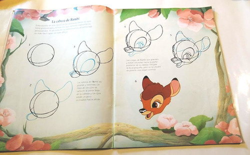 Bambi - Como Dibujarlo - Libro - Disney's - Ediciones B (Usado)