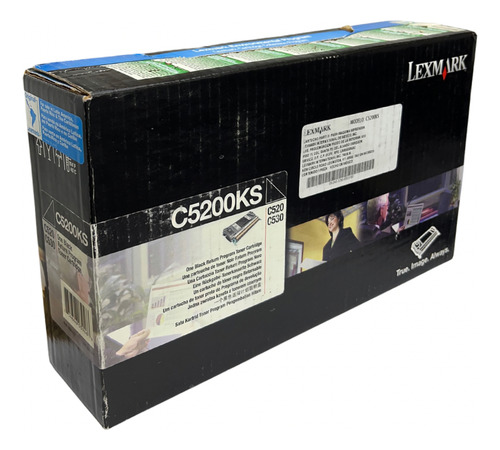 Toner Original Lexmark. C520 / C530 Negro C5200ks