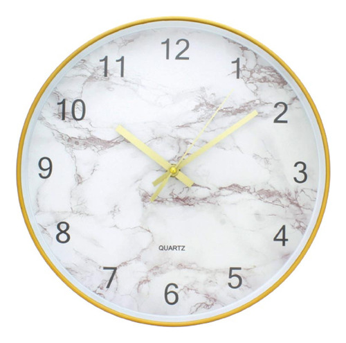 Reloj De Pared 30 Cm Blanco