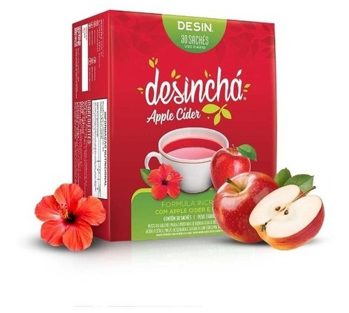 Desinchá Apple Cider (30 Sachês)