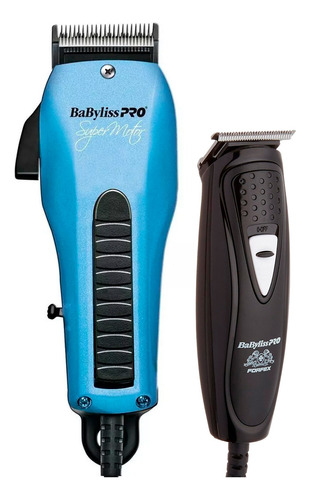 Combo Clipper Y Trimmer B&b Babylisspro. K85049t1 Color Azul