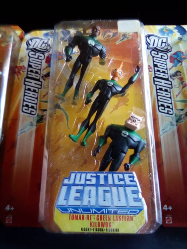 Figura De Justice League Serie Animada Threepack