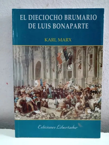 Lote X 2 Libros K. Marx 18 Brumario + Manifiesto Comunista