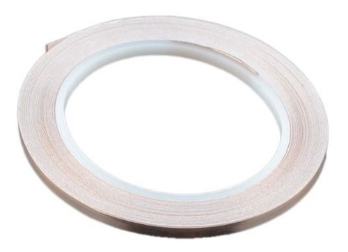 Kit Fita Adesiva Cobre Blindagem 5mm - 3 Rolos Com 30 Mts