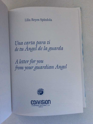 Una Carta Para Ti De Tu Ángel De La Guarda. Lilia Reyes S.