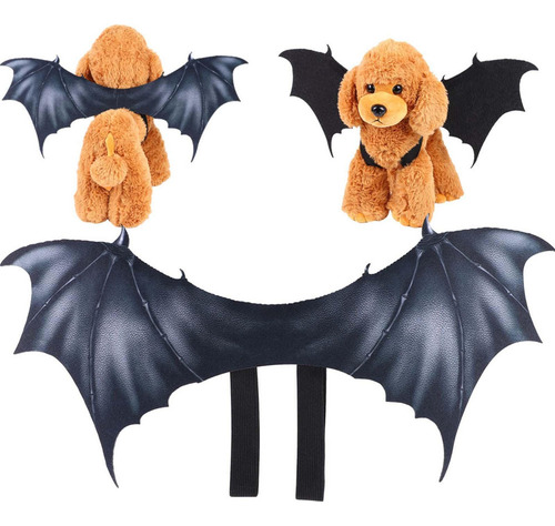 Disfraz De Murciélago Para Halloween Con Alas De Perro, S