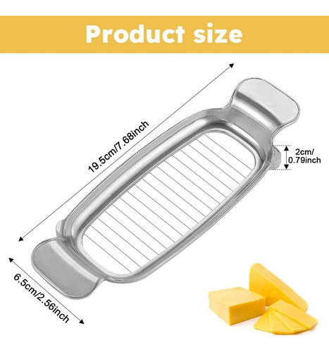 Rebanador De Queso Acero Inoxidable, Rebanador De Alimentos