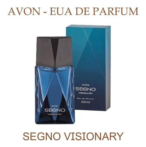 Miniatura Perfume Avon Segno Visionary Eau De Parfum Masculino 25ml