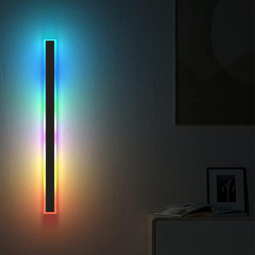 Moderno Aplique De Pared Led Largo De 60 Pulgadas Rgb, ...