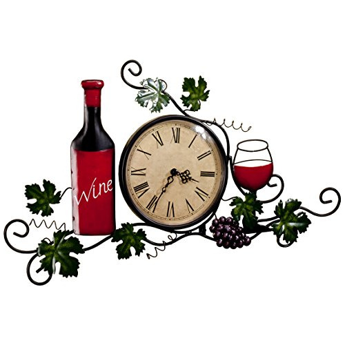 Reloj De Pared De Vino , Número Romano, Esfera De Reloj De 6