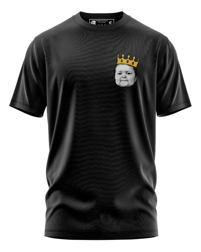 Playera Negra Hasbulla King