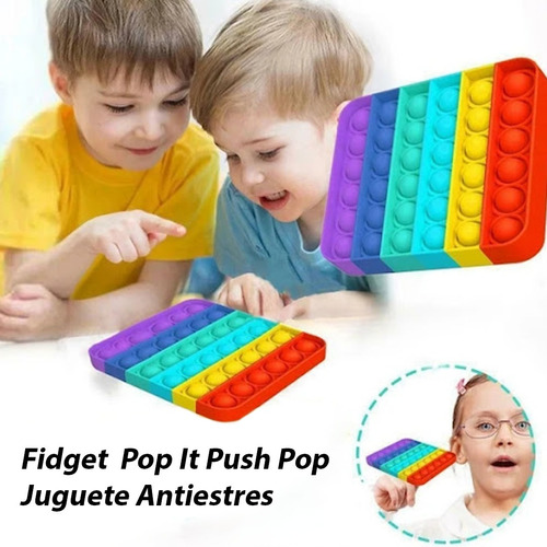 Juguete Sensorial Anti Estress Estres Push Pop It 