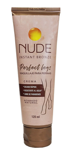 Crema Nude Perfect Legs Instant Bronze X 120ml