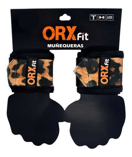 Muñequeras Orx Crossfit Leopard - Orxfit