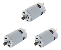 Comprar 3 Motores Rs550 De 21 V Con Escobillas, 14 Dientes, Adecuado
