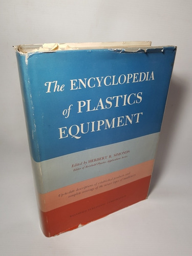 Antiguo Libro Encyclopedia Plastics Equipment Mag 57151