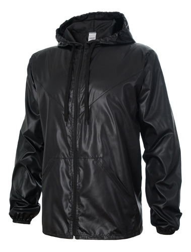 Campera Deportiva Rompeviento Impermeable Capucha Unisex