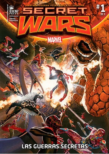 Secret Wars 01: Las Guerras Secretas 01 - Jonathan Hickman