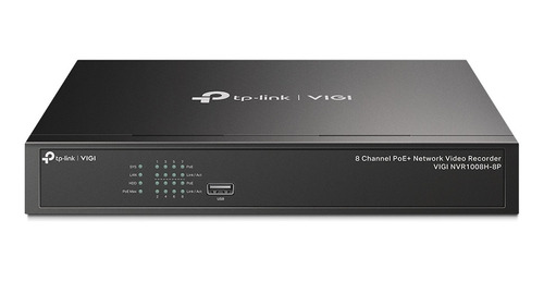 Nvr Tp Link Ip Con 8 Canales Poe 1008h8mp