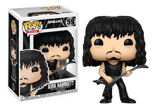 Funko Pop Rocks Metallica Kirk Hammett