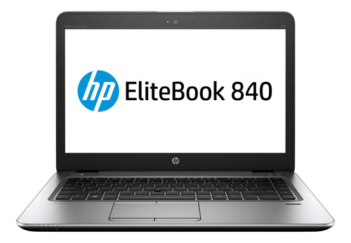 Laptop HP EliteBook 840 G4 silver 14", Intel Core i5 7200U  8GB de RAM 256GB SSD, Intel HD Graphics 620 1366x768px Windows 10 Pro