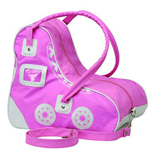 Chicago Shaped Bolsa Para Patines, Rosado