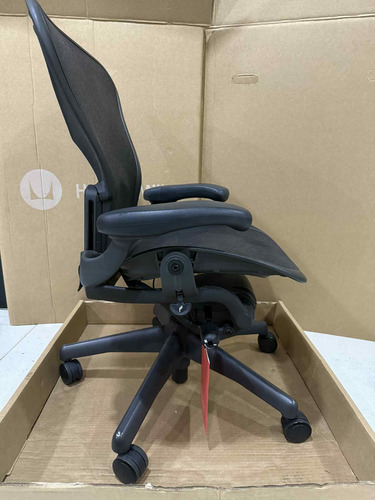 Cadeira Herman Miller Aeron B Clássica Completa + Nf Grafite Nalha (Usado)