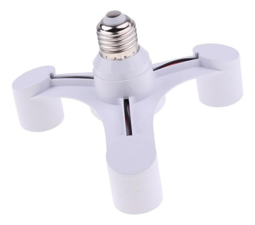 - Adaptador De Base De Bombilla E27 3 En 1 E27