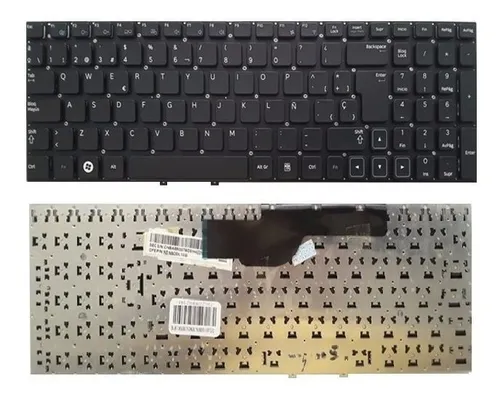 Teclado Notebook Samsung Np300e5c Español S/frame En Liniers