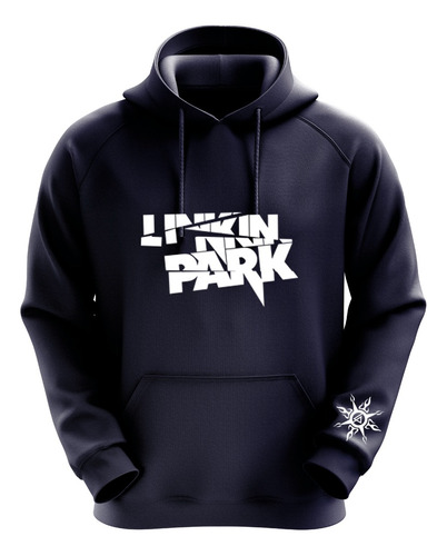 Polerón Azul Marino Linkin Park Diseño 1