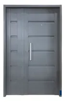 Comprar Puerta De Abrir Exterior Chapa Inyectada 120 X2.00 Barral Color Gris Grafito Antioxido
