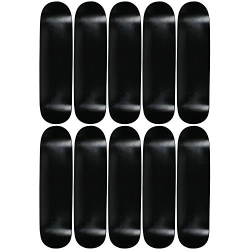 Moose 10 Cuenta 8.25  Blank Skateboard Deck Dipped Black 7-p