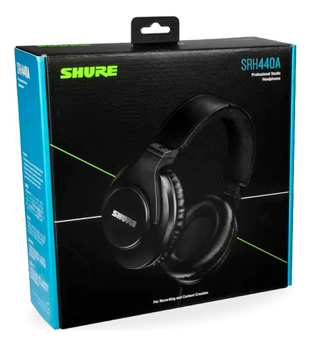 Fones De Ouvido Shure Srh440a Com Fio Para Monitoramento 202