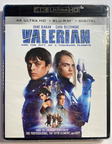 Valerian Y La Ciudad De Los Mil Planetas  (4k Ultra Hd + Bd)