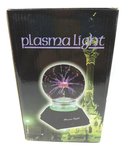 Lámpara De Luz De Plasma Mesa De Noche